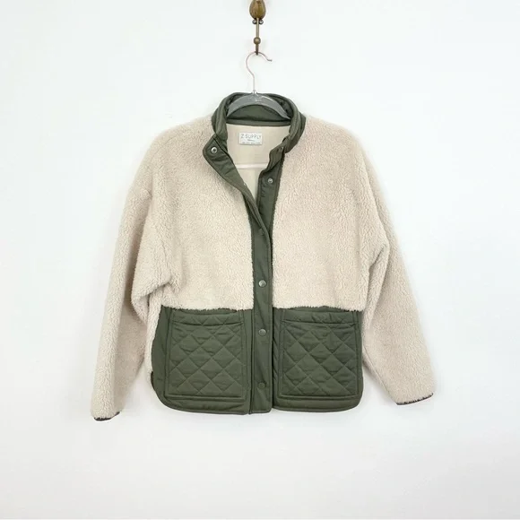 Z Supply Cannon Quilted Sherpa Jacket - Picture 2 of 7